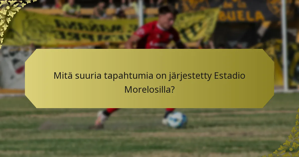 Mitä vertailuja voidaan tehdä muiden Meksikon stadionien kanssa?