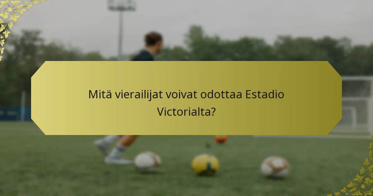 Mitkä ovat liikennemuodot Estadio Victorialle?